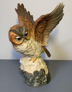 Leonardo Collection 2 beelden: Bosuil en Kerkuil - Beeldje, Antiek en Kunst