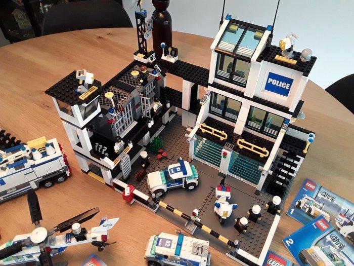 Lego Set - City - Politie - 7744 - 7743 - 7741 - 7235., Kinderen en Baby's, Speelgoed | Duplo en Lego