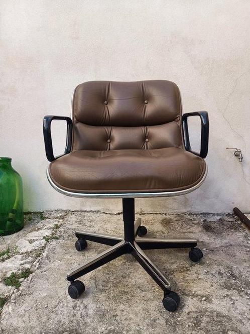 Knoll - Charles Pollock - Fauteuil - Uitvoerend voorzitter -, Antiek en Kunst, Antiek | Meubels | Stoelen en Sofa's