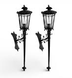 Lantaarn (2) - IJzer - Modernistische straatlantaarns, Maison & Meubles