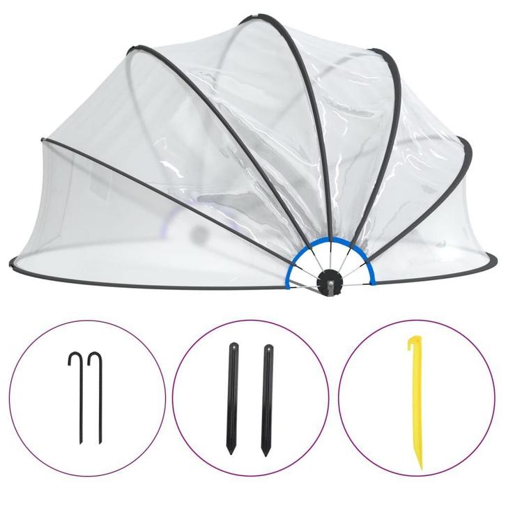XL Zwembad Tent 376x188 | Retour Deal | Laatste Stukken!, Tuin en Terras, Zwembaden, Nieuw, Verzenden