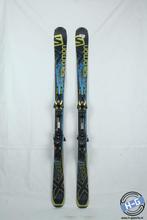 Refurbished - Ski - Salomon Powerline X Kart Blue - 162, Sports & Fitness, Ophalen of Verzenden, Ski's