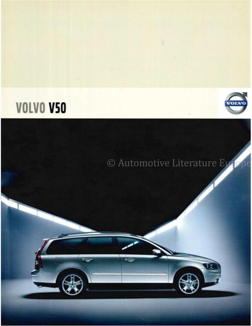 2007 VOLVO V50 BROCHURE NEDERLANDS, Livres, Autos | Brochures & Magazines