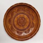 sculptuur, Set di 8 Articoli in Legno Pregiato Intagliato a