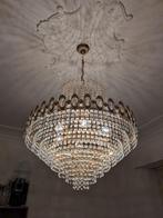 Kroonluchter - Kristal - H : 100 cm, Antiek en Kunst