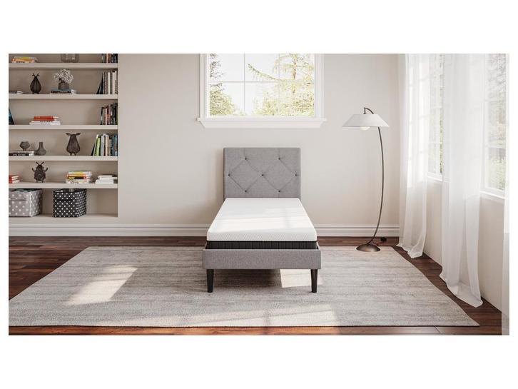 2dekans | Emma Matras Express 18cm – 90x200 cm – Grijs, Huis en Inrichting, Slaapkamer | Matrassen en Bedbodems, Ophalen of Verzenden