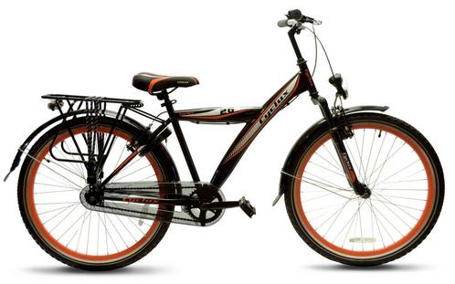 Cyclux Astro Jongensfiets 26 Inch – Oranjezwart Design, Fietsen en Brommers, Fietsen | Jongens, Ophalen of Verzenden