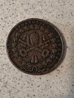 Italië, Pauselijke Staat. Bronze medal 1849 Per i difensori