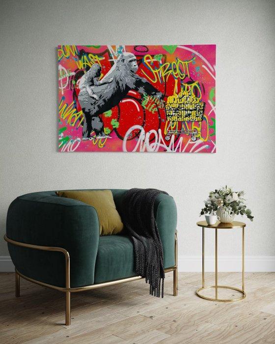 Sinao - What Else Do We Need - XXL [100% Handmade], Antiek en Kunst, Kunst | Schilderijen | Modern