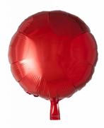 Helium Ballon Rond Rood 46cm leeg, Hobby en Vrije tijd, Feestartikelen, Verzenden, Nieuw
