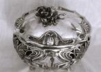 Doos - .800 zilver, .950 zilver - jugendstil theedoos
