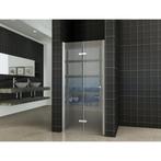 BWS Vouwbare Nisdeur Links 100x202 cm 8mm NANO Harmonica, Ophalen of Verzenden, Nieuw, Douche