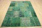 Patchwork authentique fait main - Tapis - 164 cm - 233 cm, Antiek en Kunst