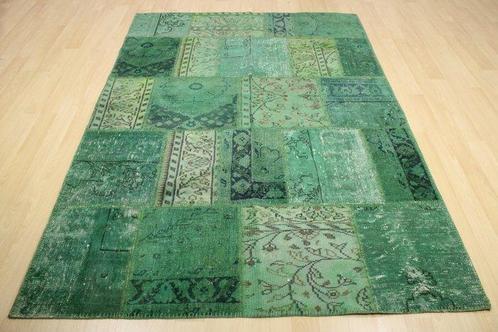 Patchwork authentique fait main - Tapis - 164 cm - 233 cm, Antiek en Kunst, Kunst | Designobjecten