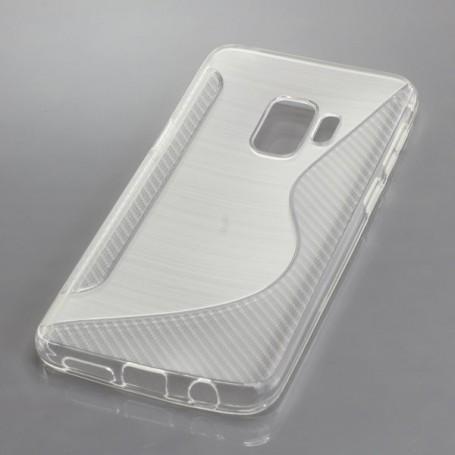 TPU Case voor Samsung Galaxy S9 Transparant wit, Télécoms, Télécommunications Autre, Envoi