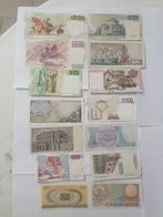Italie. - 14 banknotes - various dates (Sans prix de