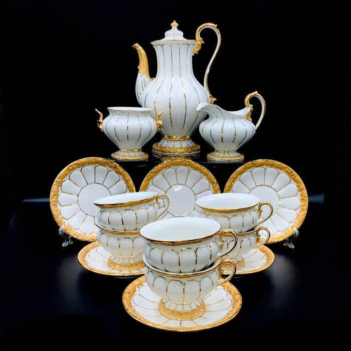 E.A.Leuteritz - Meissen - Magnificent XXL Tea Service for 6, Antiek en Kunst, Antiek | Meubels | Tafels