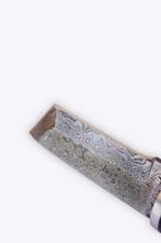 W6 - Tafelmes - Hout, Leder, Zilver - Tanto-mes, Antiek en Kunst