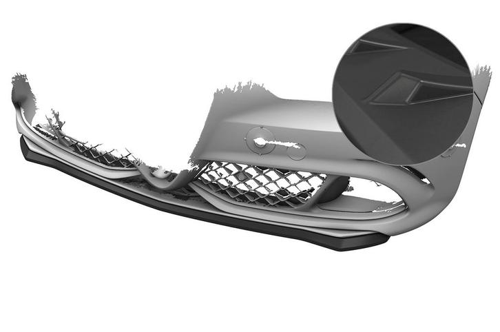 Beker spoilerlip voor Alfa Romeo Giulia Quadrifoglio CSL902-, Auto-onderdelen, Carrosserie, Nieuw, Verzenden