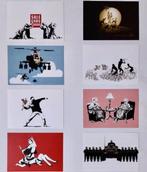 Banksy - Ruwe oliën - Barely Legal Set van 8, Gelopen