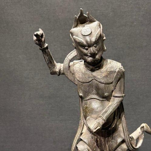 brons Kuei Xing god - Brons - China - Ming Dynastie, Antiek en Kunst, Antiek | Overige Antiek