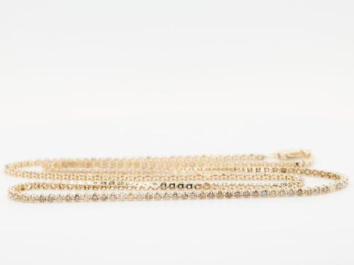 Sans Prix de Réserve - Collier 14 kt. -  3.08ct. tw. Diamant, Handtassen en Accessoires, Kettingen