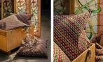 Ensemble de coussins XXL avec tissu Cornelis de Pierre
