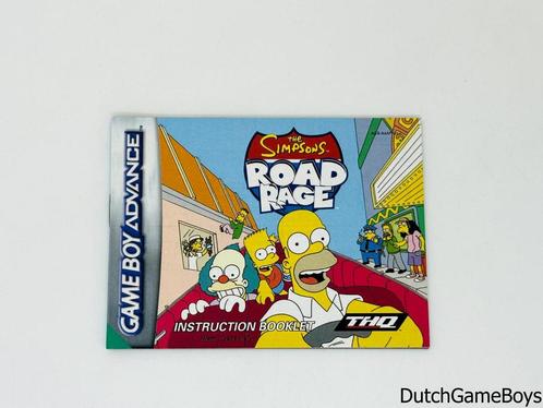 Gameboy Advance / GBA - The Simpsons - Road Rage - UKV - Man, Games en Spelcomputers, Games | Overige, Gebruikt, Verzenden