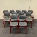Complete set 11 stuks schoolstoelen zith. 47 cm,  van Helmut, Huis en Inrichting, Vijf, Zes of meer stoelen, Gebruikt