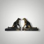 NO RESERVE - TEDD - Boekensteunen - Panters - Metaal en, Antiek en Kunst