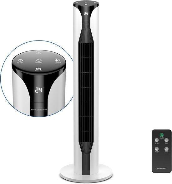 2dekans | Erikssøn Torenventilator - Silent Comfort Series -, Audio, Tv en Foto, Afstandsbedieningen, Ophalen of Verzenden