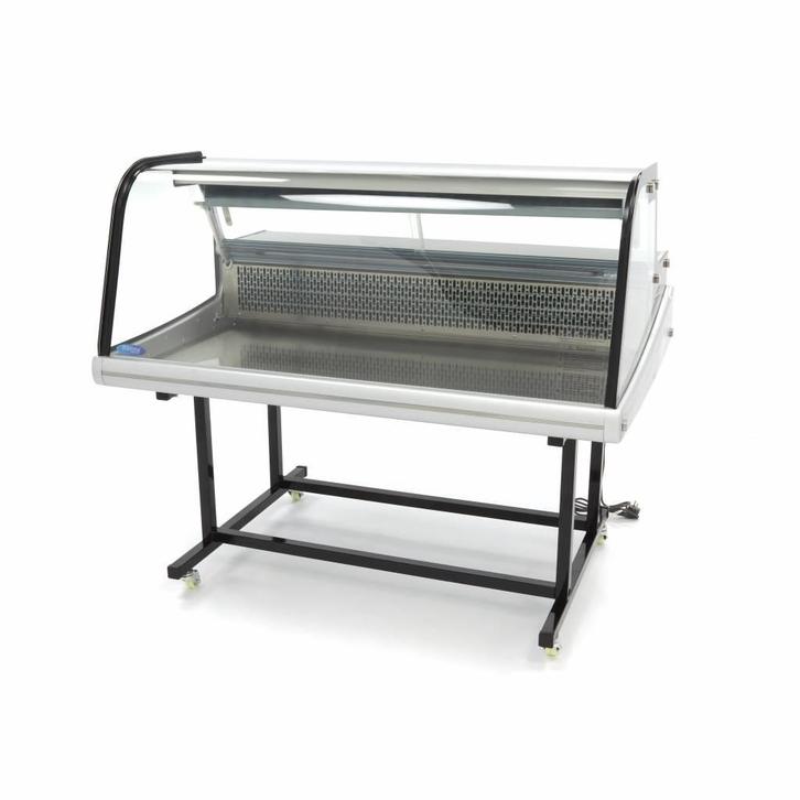 Koelvitrine - 255 L - 125 cm - met Onderstel, Zakelijke goederen, Horeca | Keukenapparatuur, Nieuw in verpakking, Koelen en Vriezen