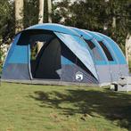 vidaXL Tente de camping tunnel 5 personnes bleu, Caravans en Kamperen, Tenten