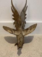 Figurine - Vechthanen beeld (2) - Métal, Antiquités & Art, Curiosités & Brocante