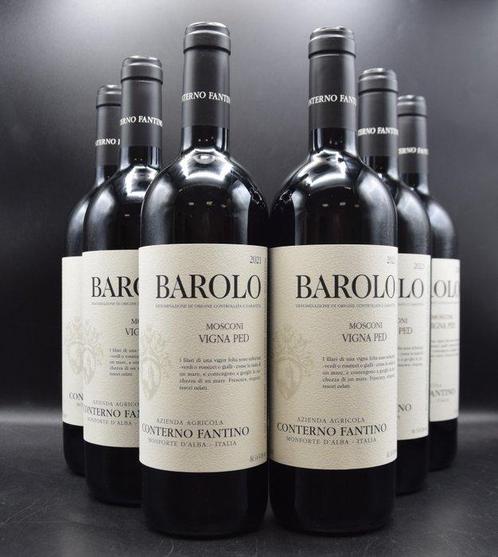 2021 Conterno Fantino, Mosconi - Vigna Ped - Barolo DOCG - 6, Verzamelen, Wijnen