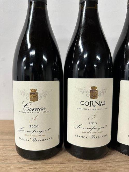 Franck Balthazar, Cornas, Sans Soufre Ajoute - Cornas - 4, Verzamelen, Wijnen