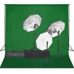 VD  Fotostudioset met verlichtingsset en achtergrond, Verzenden, Nieuw