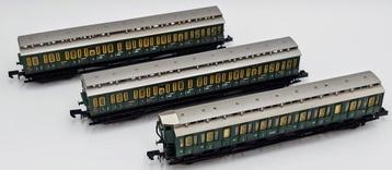 Arnold N - 3394, 3391 - Modeltrein personenwagen (3) - Drie