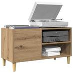 vidaXL Platenkast 84,5x38x48 cm bewerkt hout artisanaal, Huis en Inrichting, Verzenden, Nieuw