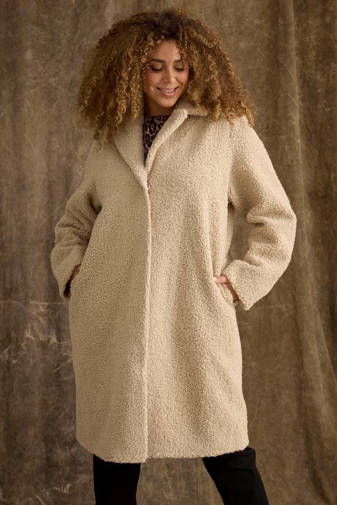 ZHENZI teddy jas FayeL=50-52Maat 46/48 (XL) of groter, Kleding | Dames, Jassen | Zomer, Overige kleuren, Nieuw, Maat 46/48 (XL) of groter