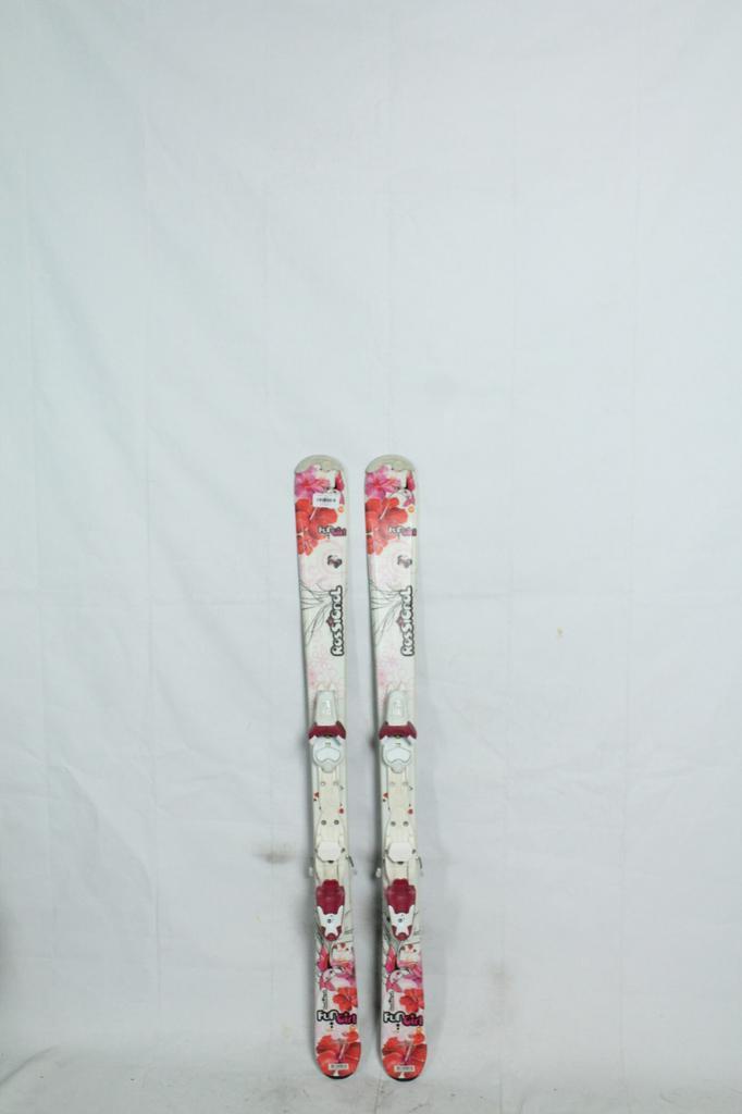 Refurbished - Ski - Rossignol Fungirl flower - 120, Sport en Fitness, Skiën en Langlaufen, Ski, 100 tot 140 cm, Gebruikt, Rossignol