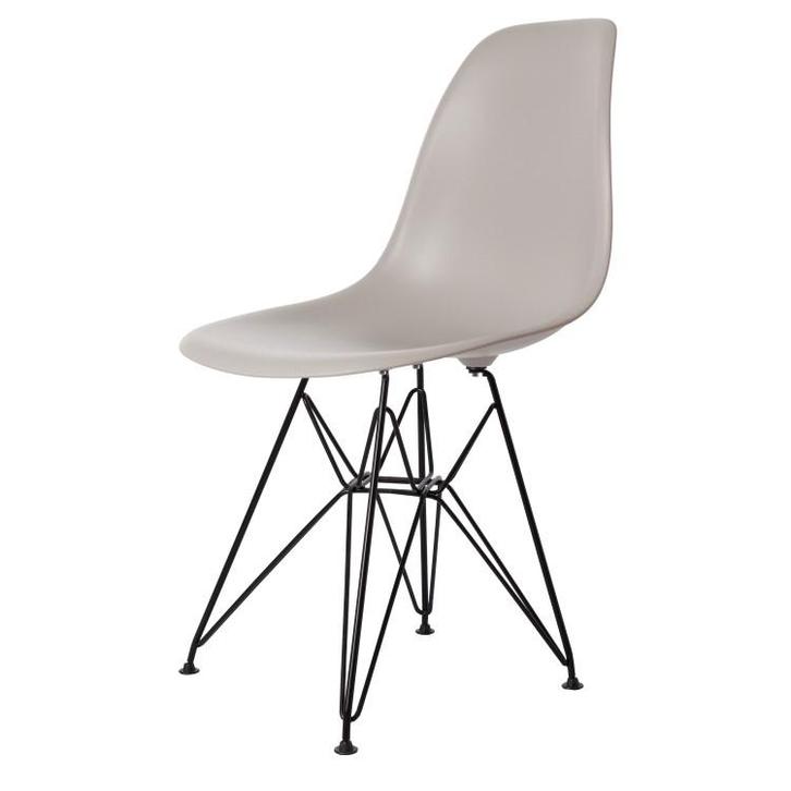 Eetkamerstoel DSR mat PP lichtgrijs, Huis en Inrichting, Stoelen, Nieuw, Verzenden