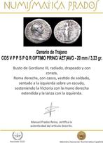 Empire romain. Trajan (98-117 apr. J.-C.). Denarius COS V P
