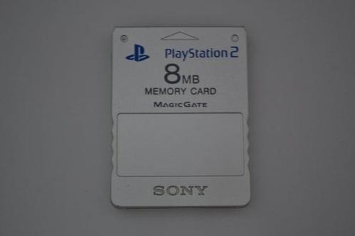 PlayStation 2 Official Memory Card 8MB SILVER, Games en Spelcomputers, Spelcomputers | Sony Consoles | Accessoires