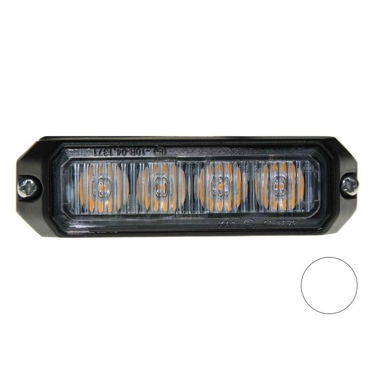 LED flitser 4-voudig compact Wit, Auto-onderdelen, Verlichting, Ophalen of Verzenden