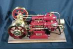 Stoommachine - Hout, Messing, Metaal - 2024 - Grote, Antiek en Kunst, Antiek | Speelgoed