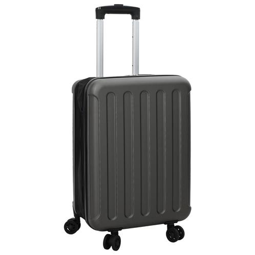 vidaXL Vouwbare Koffer Hard Shell 20 Donkergrijs, Handtassen en Accessoires, Koffers, Nieuw, Verzenden