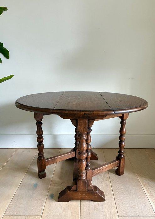 Hangoortafel - Eik - Gateleg tafel klaptafel, Antiek en Kunst, Antiek | Overige Antiek