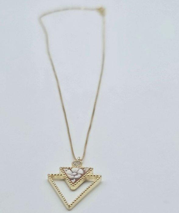 Zilver - Halsketting - Sardonische cameo, Antiek en Kunst, Curiosa en Brocante