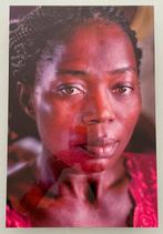 José Nicolas (1956) - Portrait dune beneficiaire Togo 2017, Antiek en Kunst, Kunst | Schilderijen | Modern